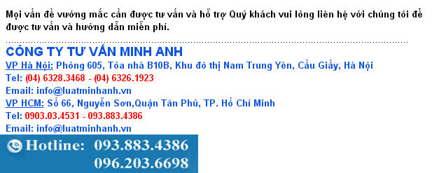 Thanh lap cong ty nuoc ngoai tai Bac Giang